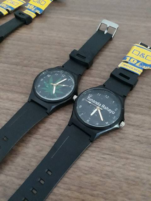 jam custom | karet Rubber