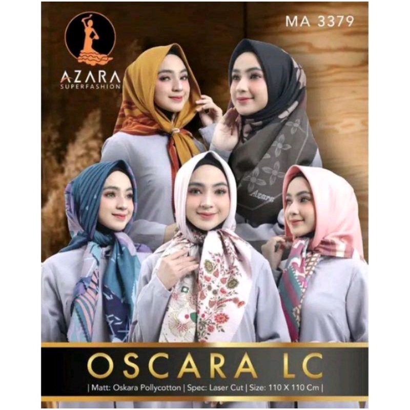 HIJAB SEGI EMPAT AZARA / HIJAB SEGI EMPAT ADEEVHA SCARF / HIJAB MOTIF SEGI EMPAT/ HIJAB MOTIF