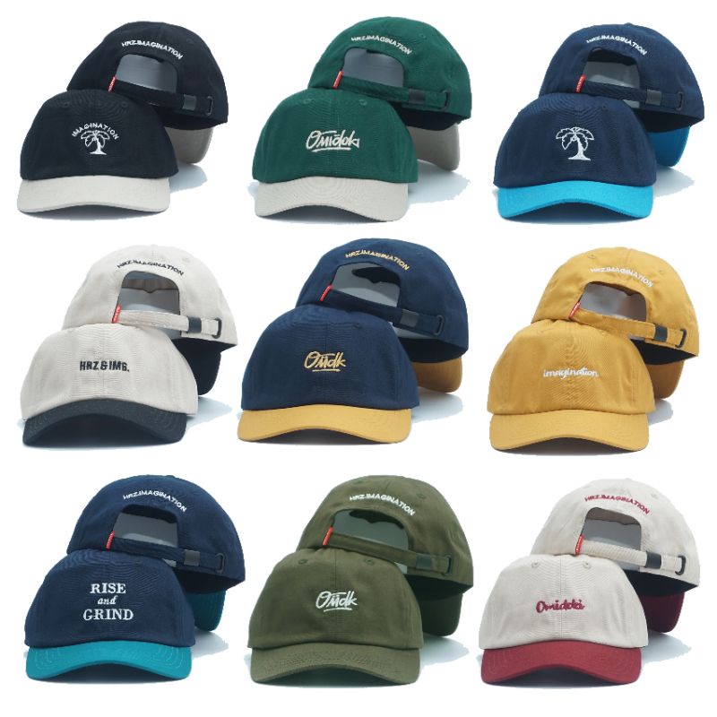 Omidoki Polo Caps Two Colour All Variant Hat 1