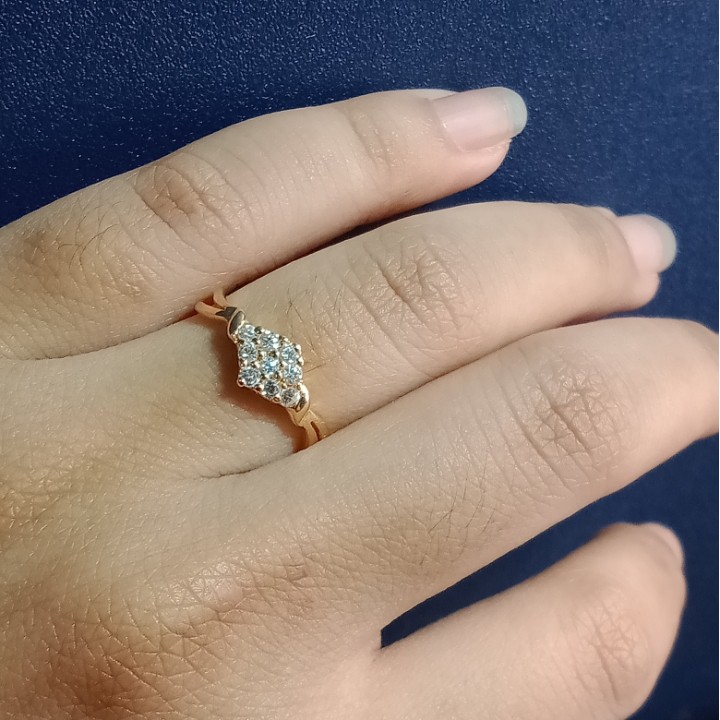 Cincin Emas 17K - 1.65 gr Kadar 750 - 903