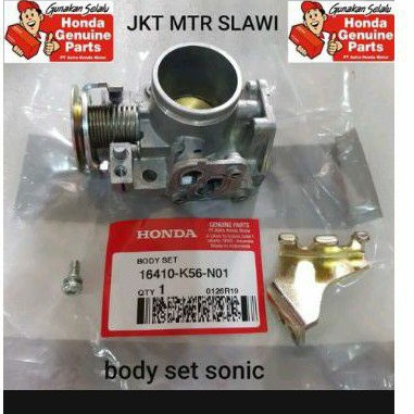 Body set throttle sonic new sonic ori honda