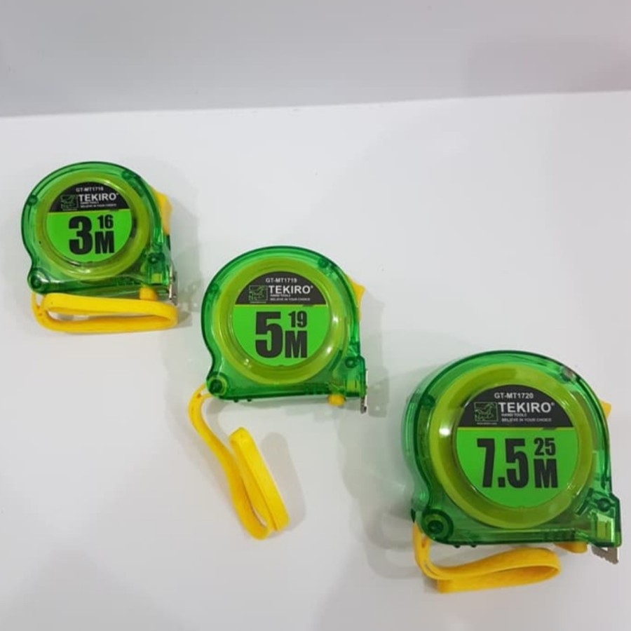 Tekiro Meteran 5 meter meteran tekiro transparan 5M