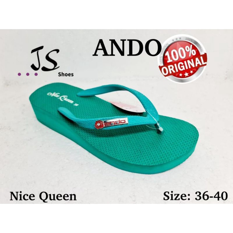 ANDO NICE QUEEN- SANDAL JEPIT SANTAI WANITA DEWASA ANDO ORIGINAL