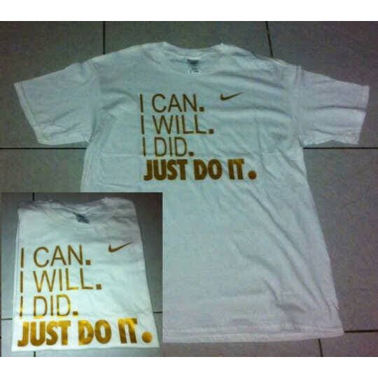 KAOS NIKE PUTIH JUST DO IT