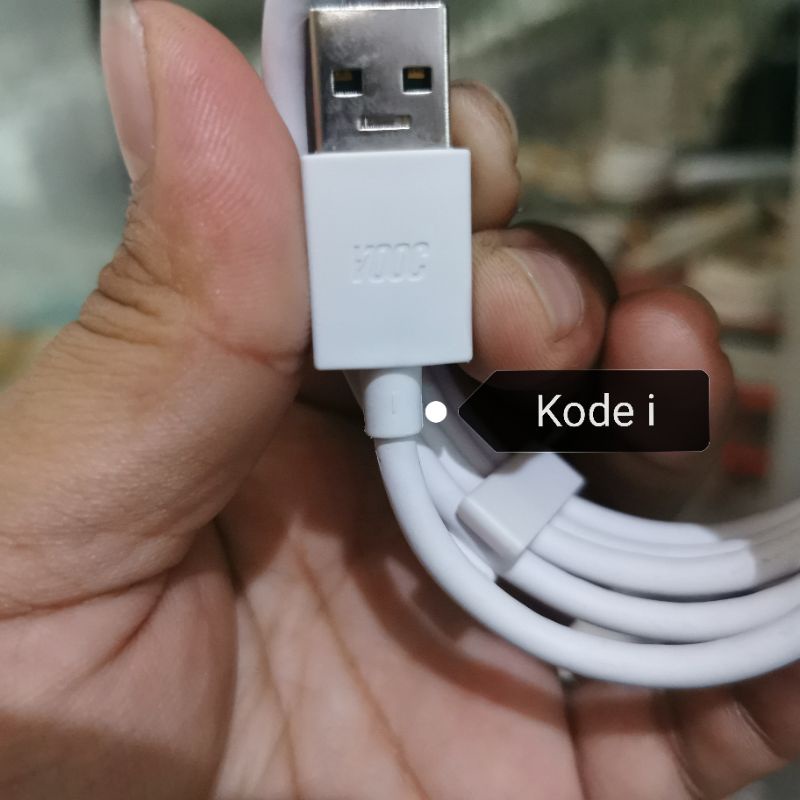 Kabel data Oppo Type C Reno 2 2f, Reno 3 Original Copotan Bawaan hp