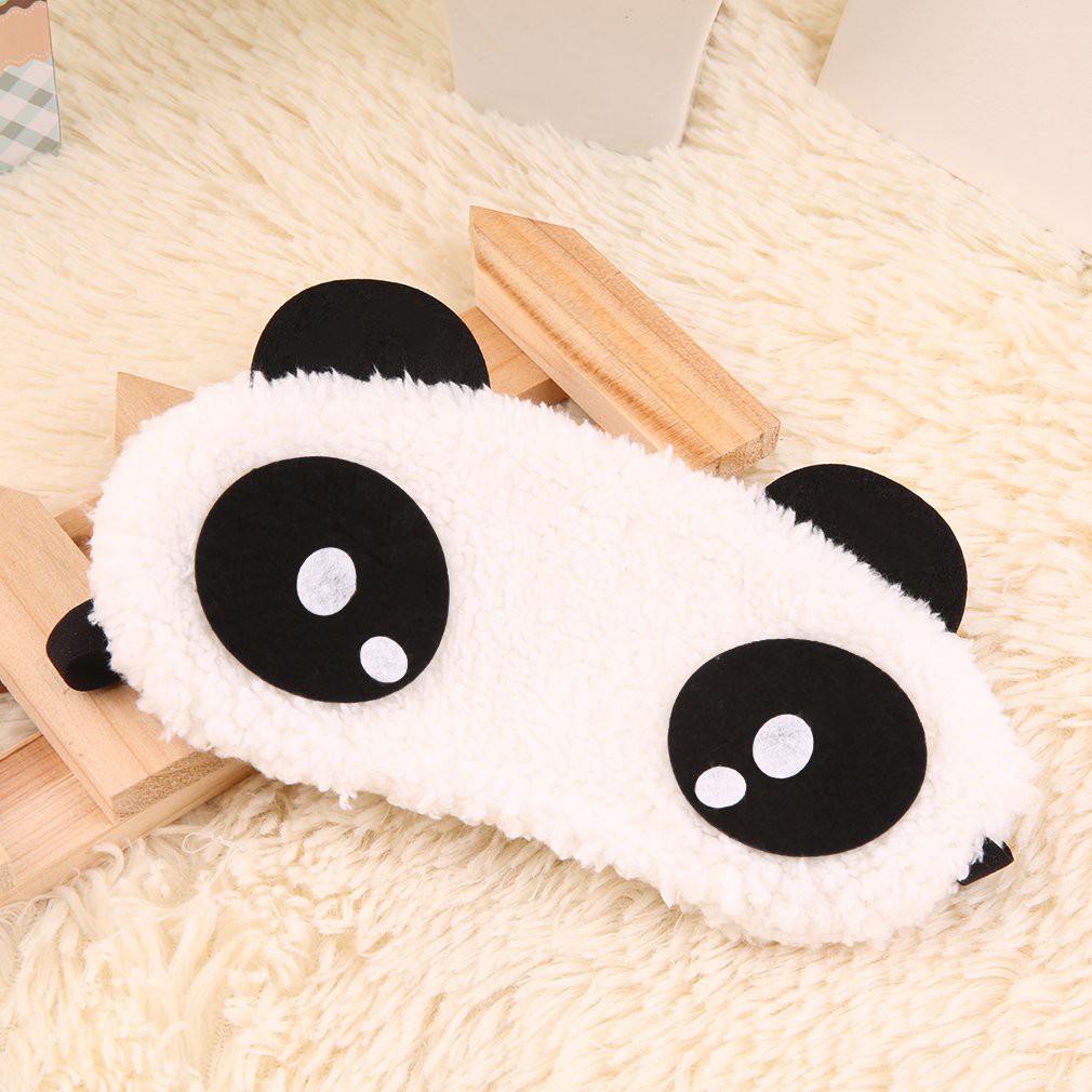 Masker Wajah Gambar Panda Lucu Untuk Tidur Malam Hari Shopee