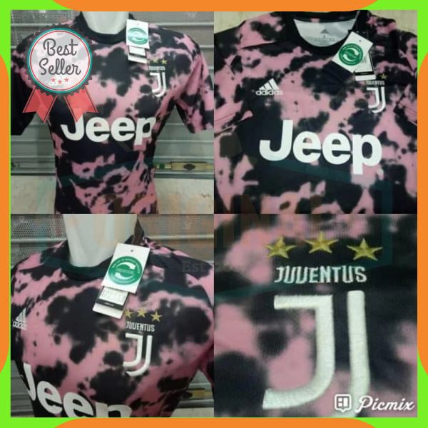 JERSEY JUVENTUS TRAINING PINK 2019-2020 GRADE ORI A++