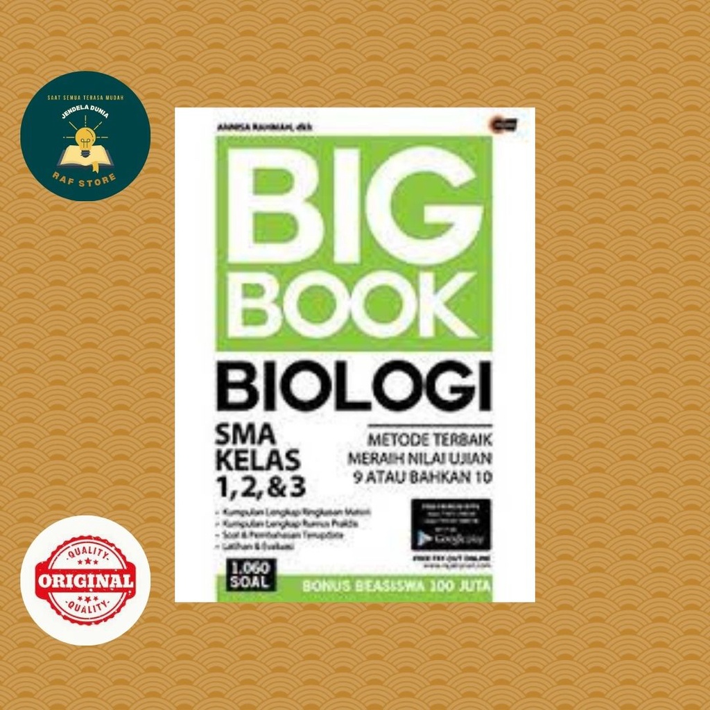 BIG BOOK BIOLOGI SMA KELAS 1, 2, & 3