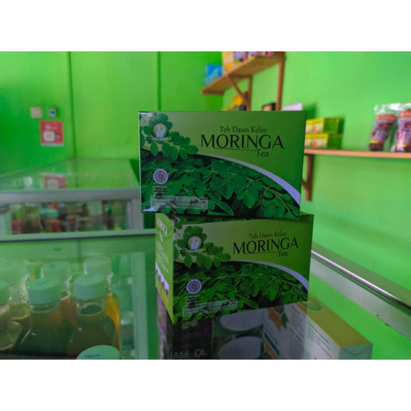 

Teh Herbal moringa kelor isi 20 moringa tea