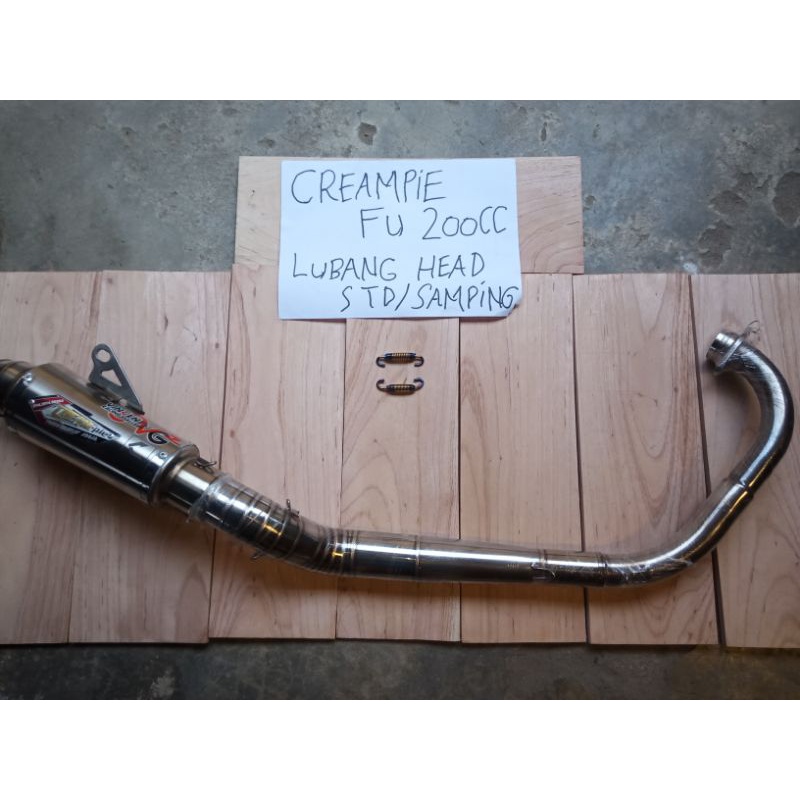 CREAMPIE CP3 SATRIA FU 150-200CC HEAD STD/KANAN (ORIGINAL)