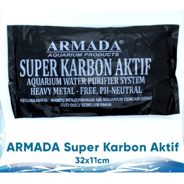 Karbon Aktif Super Armada / Karbon aktif Filter aquascape aquarium