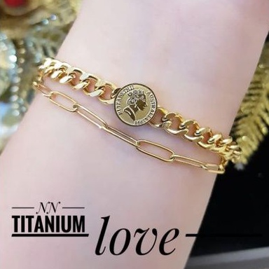 TiTanium gelang wanita G53