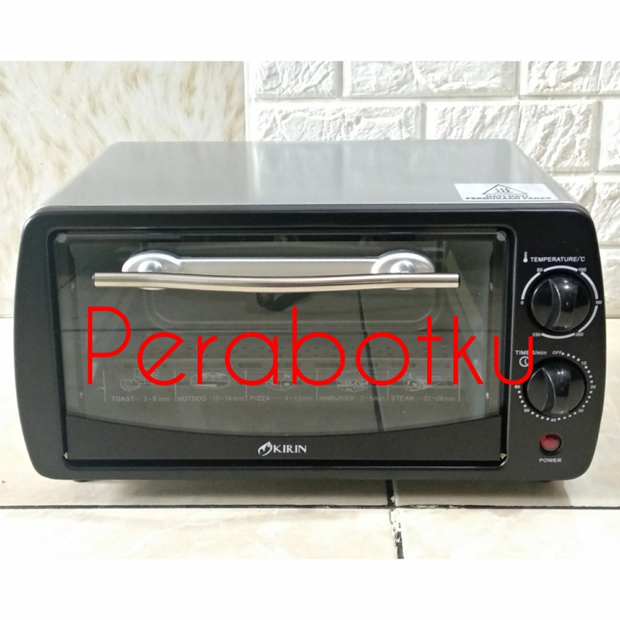Oven Listrik Kirin KBO-90M / Oven Mini Electric 9 Liter