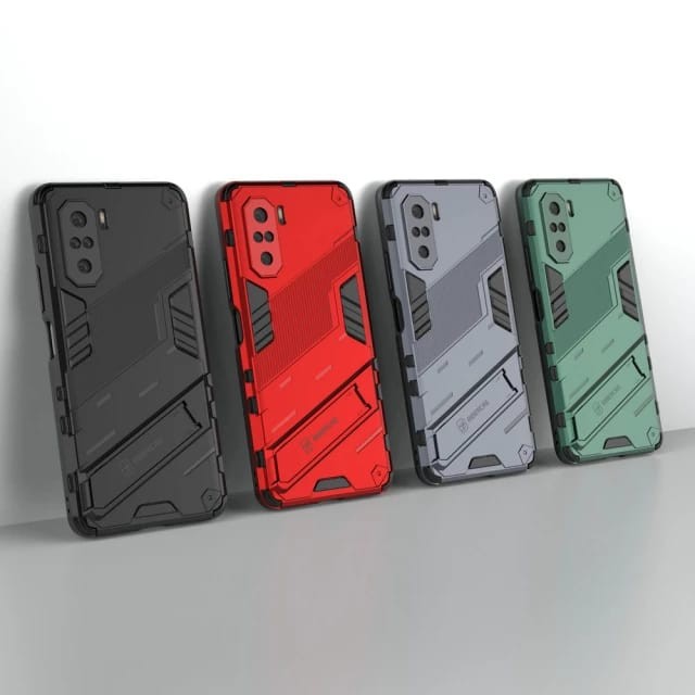 POCO F5 F4 5G F4 GT F3 SOFT CASE KICKSTAND CYBERPUNK SERIES