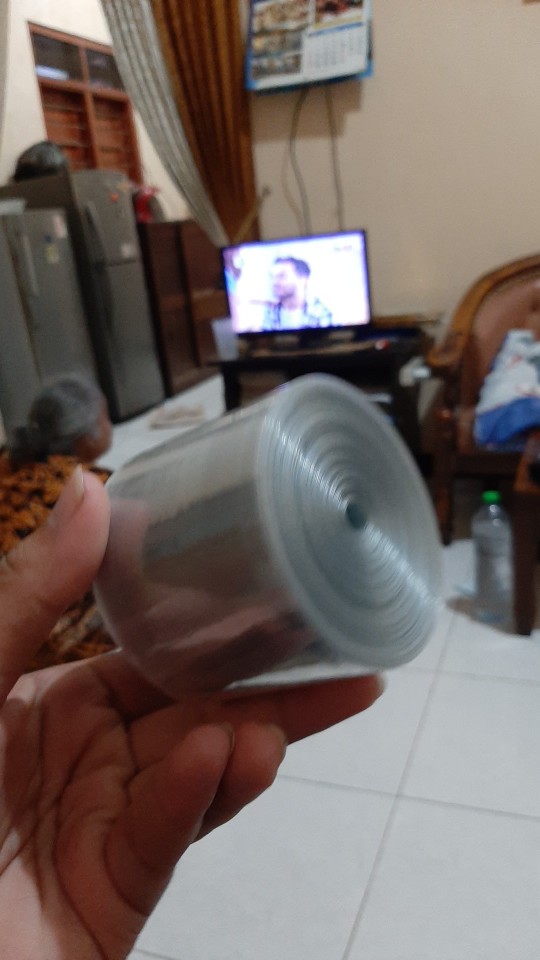 Plastik Shrink Plastik Segel 5,5 Cm X 50 Meter