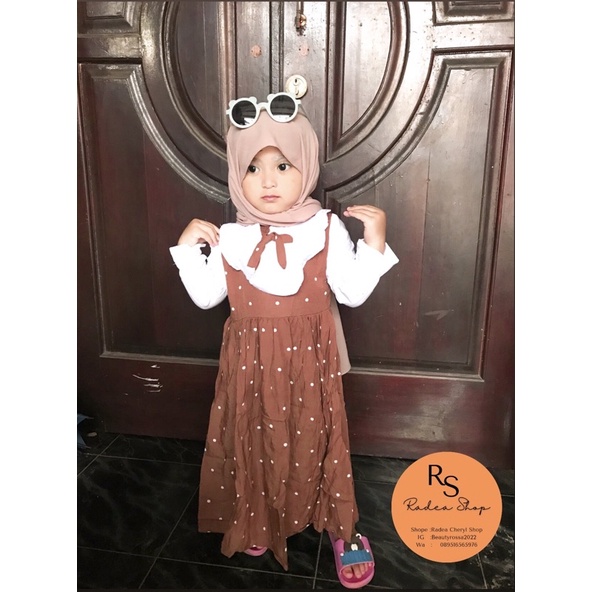 Dress Anak Gamis Beatrice MyBee Kids 1-5 Tahun