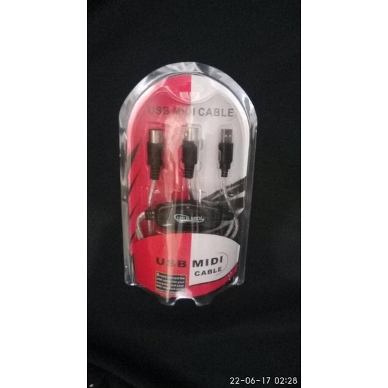 ORIGINAL Kabel usb to midi TERGOKIL