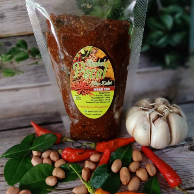 

Sambal pecel khas Kediri 250gram
