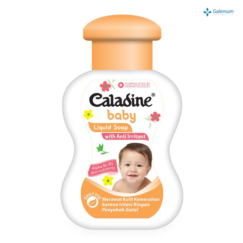 Caladine Baby Liquid Soap Botol 110ml/200ml (Beli 1 Gratis 1)