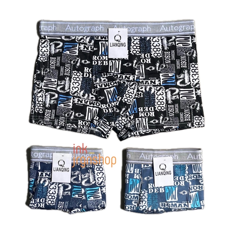 CELANA DALAM PRIA BOXER (3 PCS) / CELANA DALAM PRIA / SEMPAK PRIA