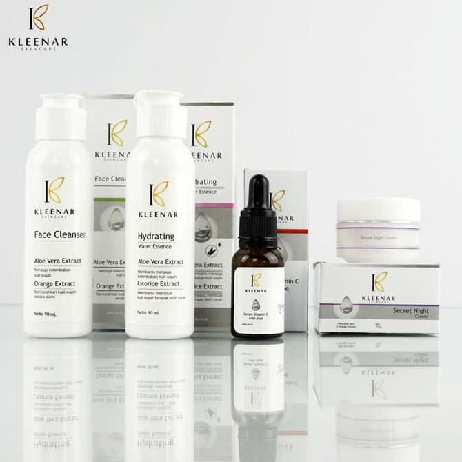 TERJAMIN AMAN PAKET 4in1 Kleenar Skincare All Varian