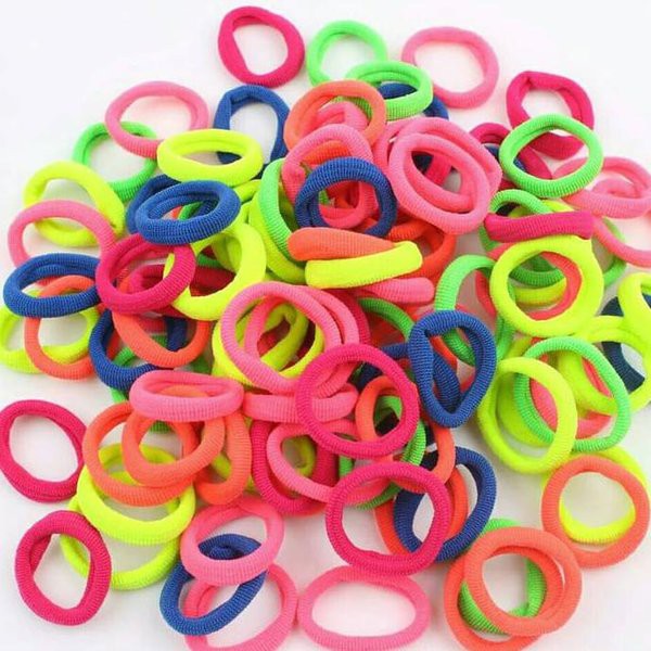 (DAPET 10) Kunciran Rambut Anak Perempuan Gemas Rainbow Karet Kuncir Import