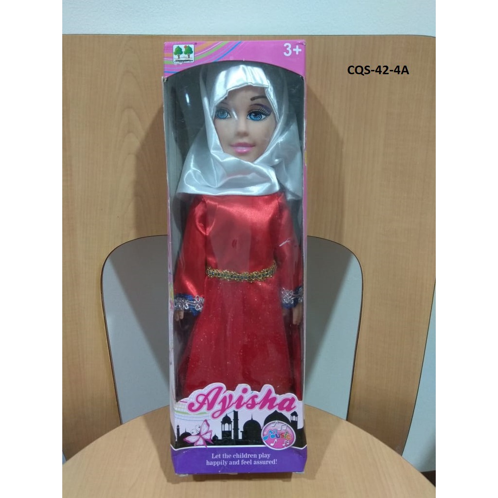 BONEKA HIJAB MUSLIMAH AYISHA BISA BERNYANYI