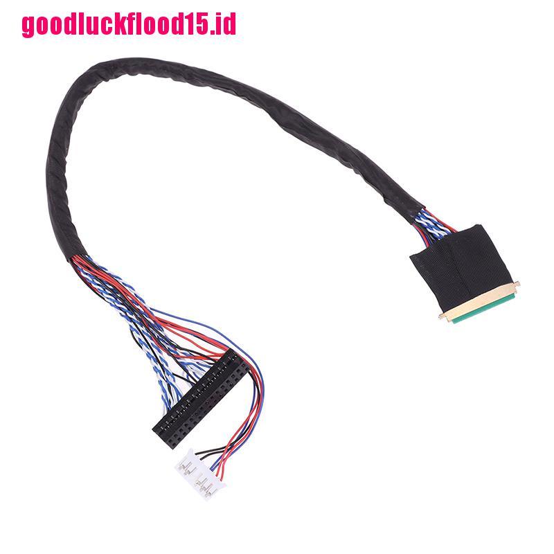 {LUCKID}I-PEX 20453-040T-11 40Pin 2ch 6bit LVDS Cable For 10.1-18.4 inch LED LCD Panel