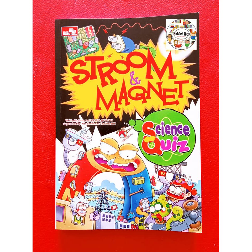 Buku Science Quiz Stroom & Magnet