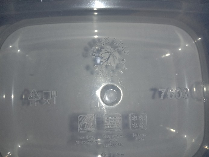 Ecer Frenzy Food Container White