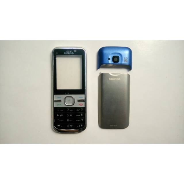 Casing nokia c5 c5-00 biru