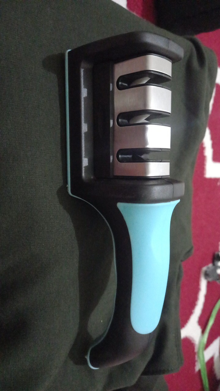 Mki1017 Alat Pengasah Pisau Dapur / Pengasah Pisau