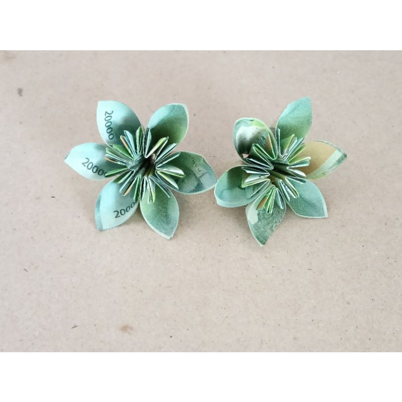 

Bunga mahar, bunga mainan, hias mahar, Origami