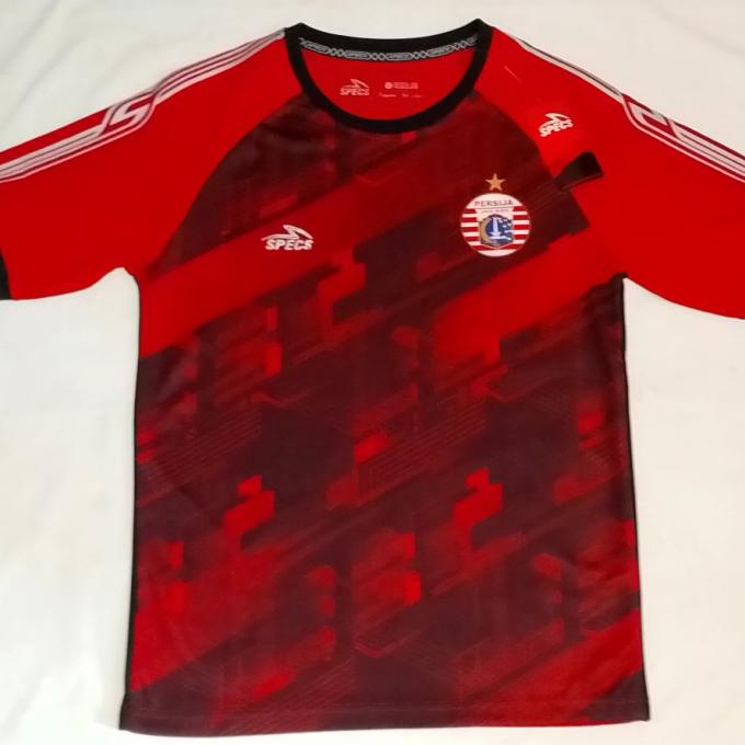 Jersey Bola Persija Training Original Specs 2018 - Merah, S Berryirwanshyah