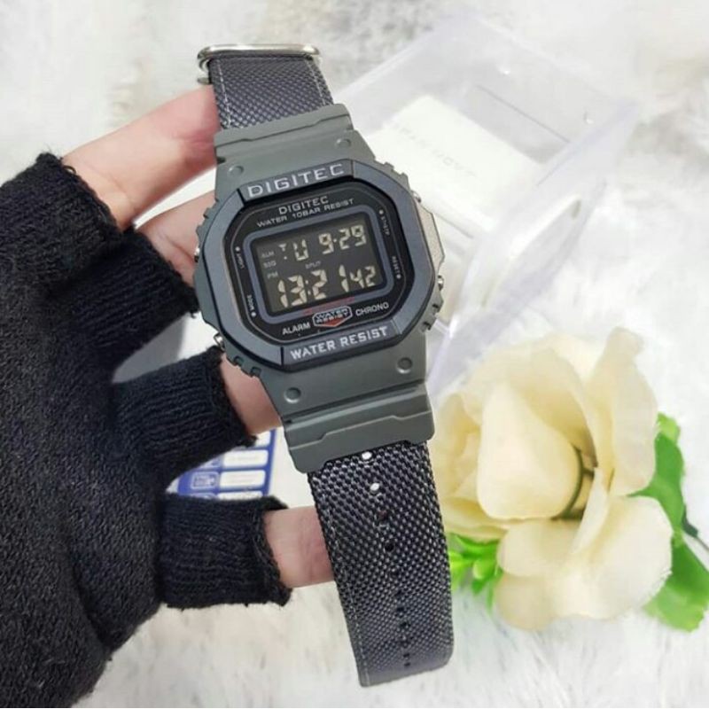 Jam tangan pria DIGITEC Dg 6034 original