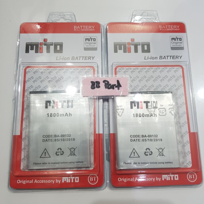 BATERAI MITO A880 A990 BA-00132 BA00132 ORI 99