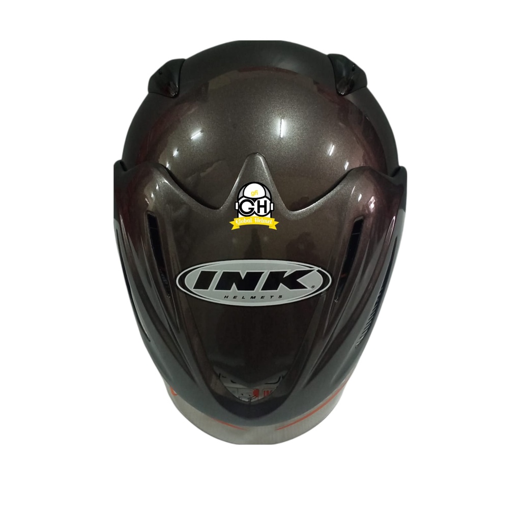 HELM INK CX 22 GUNMETAL ORIGINAL HELM INK CX22 GUNMET HELM INK TOPI ASLI ORI GARANSI SNI