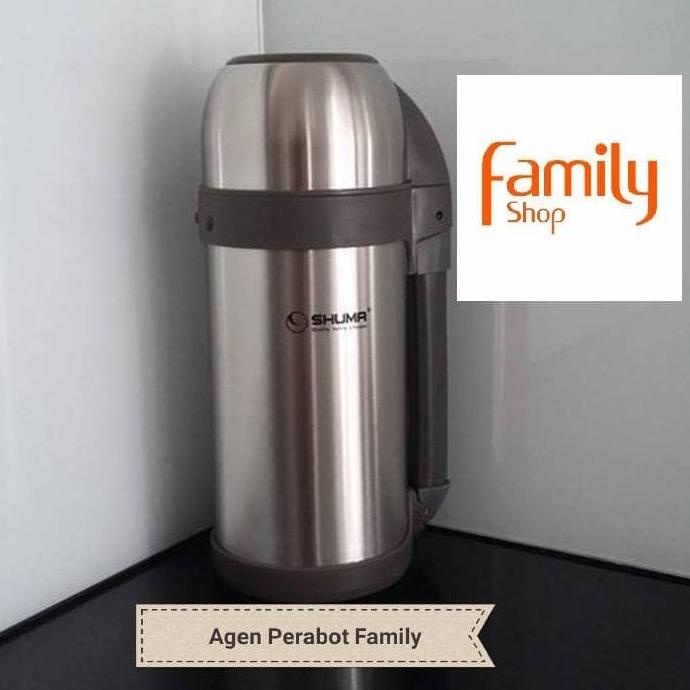 [[COD]] TERMOS SHUMA STAINLESS STEEL 1.5 L / WIDEMOUTH 1.5L KOMPLIT Kode 232
