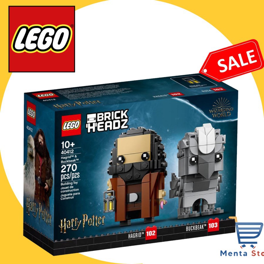 LEGO Brick Headz 40412 Hagrid & Buckbeak Harry Potter Magical Gift