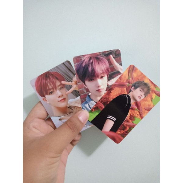Photocard Jeno Future nct 2020 + Photocard Jisung Ar Selca + Photocard Chenle Ar Clip