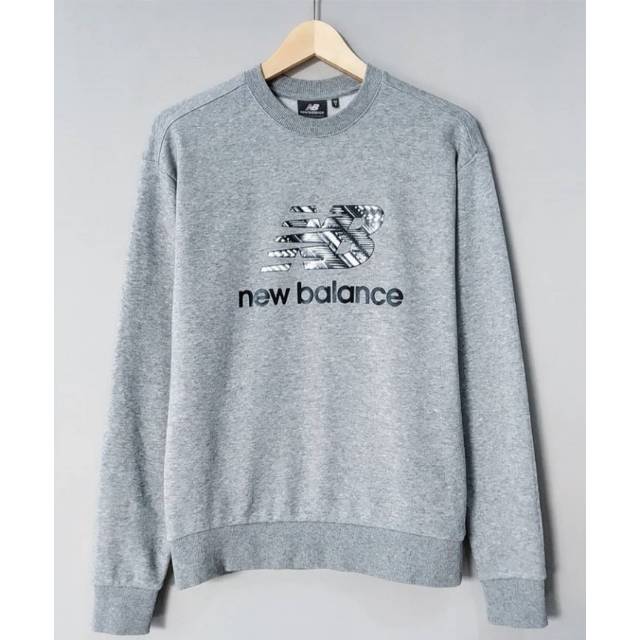 NEW BALANCE Original Grey Sweater Crewneck