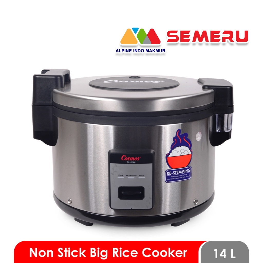 COSMOS BIG RICE COOKER 14 LTR CRJ-5908