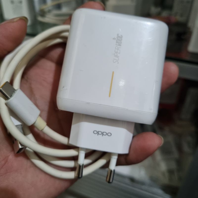 Charger Oppo Find X2 pro Bekas Copotan Original 1000%
