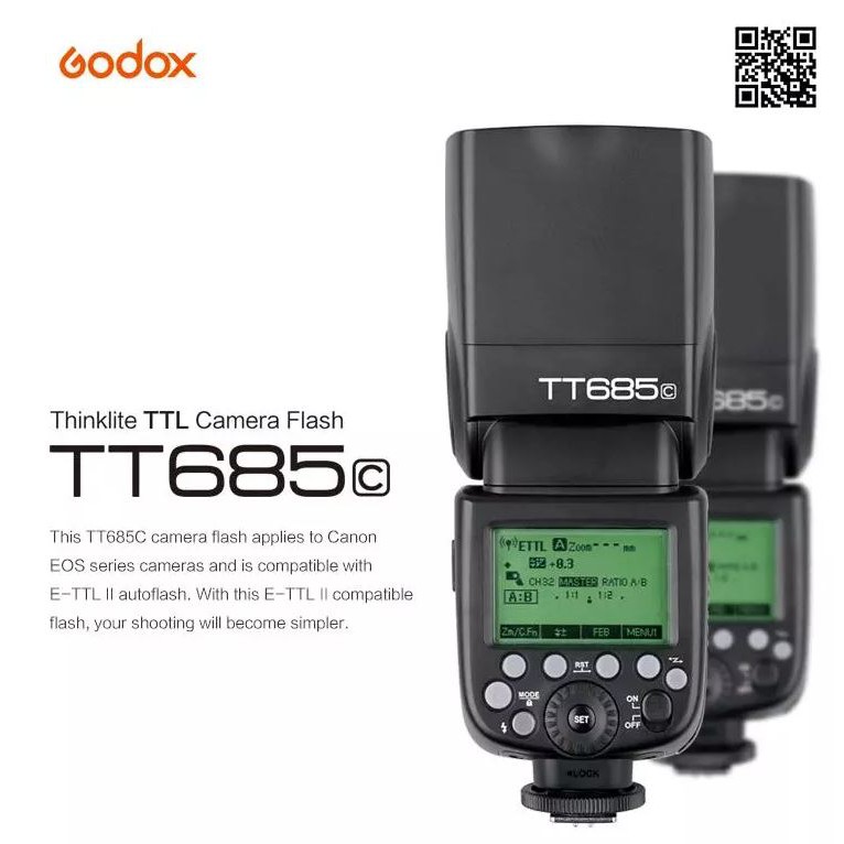 Godox Flash Speedlite Tt 685c for Canon Promo