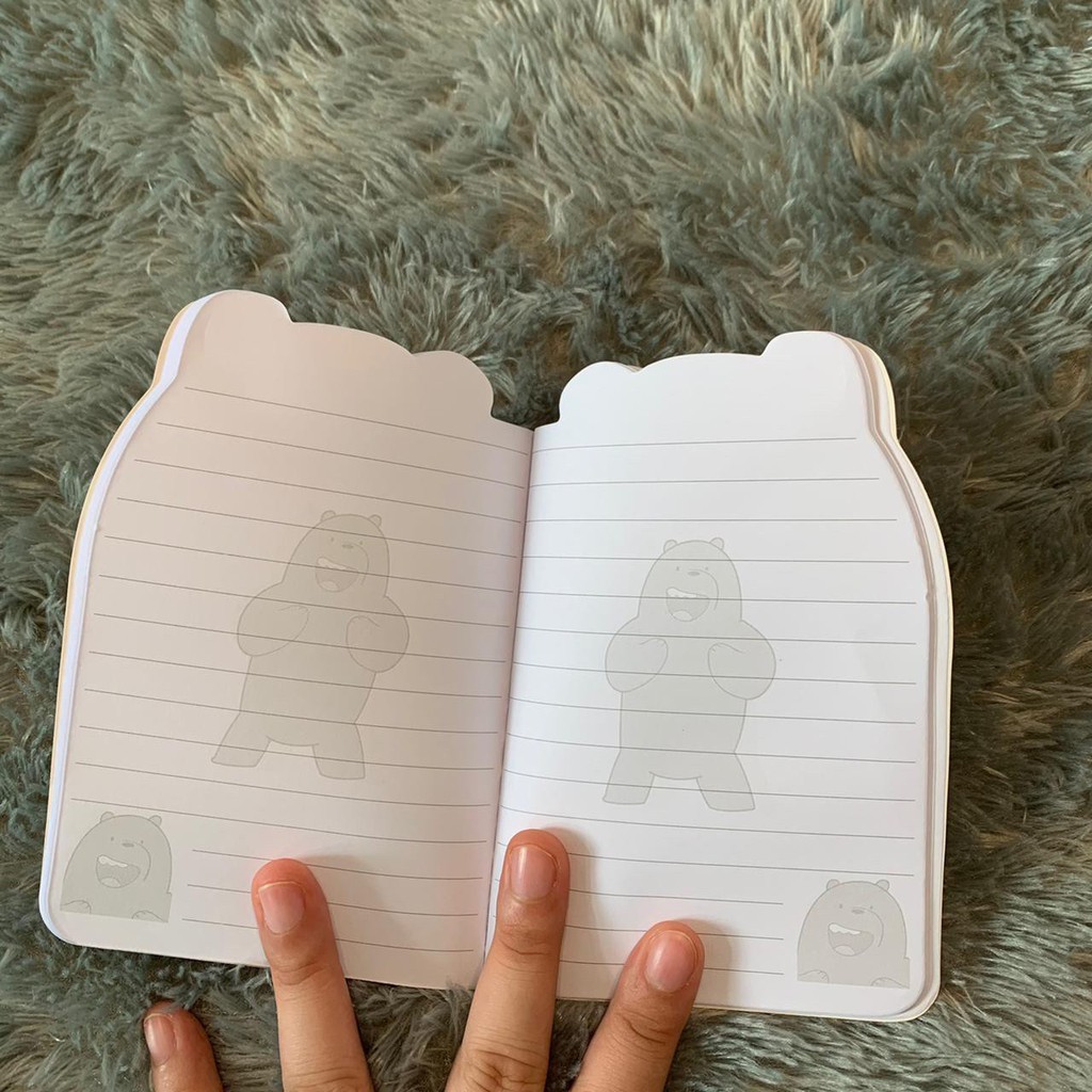 NOTEBOOK WE BARE BEAR BUKU WBB IMUT BUKU CATATATN KECIL LUCU TERMURAH VARIAN PANDA ICE BEAR GRIZZLY