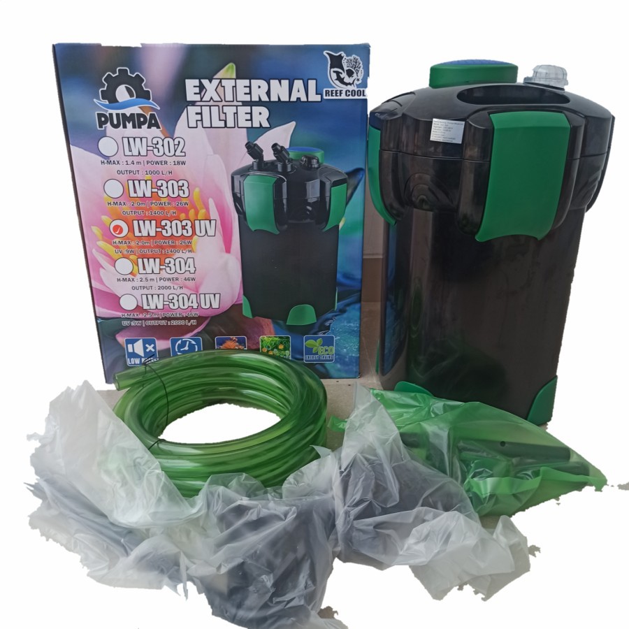 External Filter Canister PUMPA LW-303 + UV