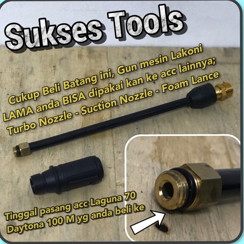stick nozzle connector snow wash foam lance lakoni laguna 70 daytona