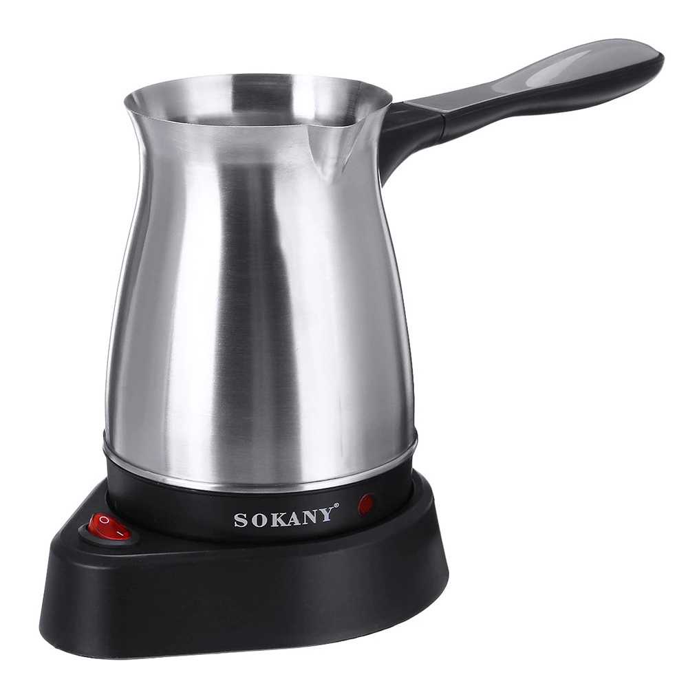 TD-AI02 SOKANY Teko Pemanas Elektrik Kopi Espresso Turki 600W 500ml - SK-214