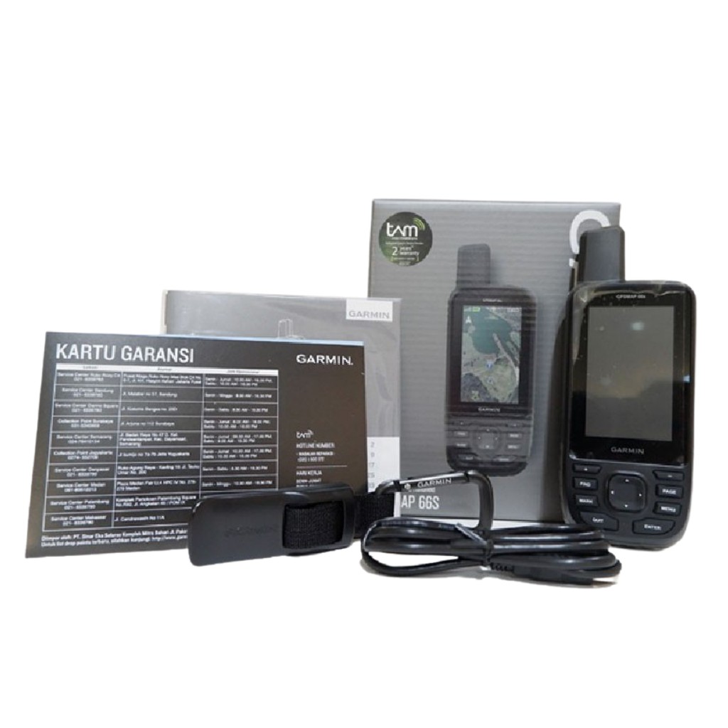 GARMIN GPSMAP 66S NEW ORIGINAL GARANSI RESMI TAM 2 TAHUN