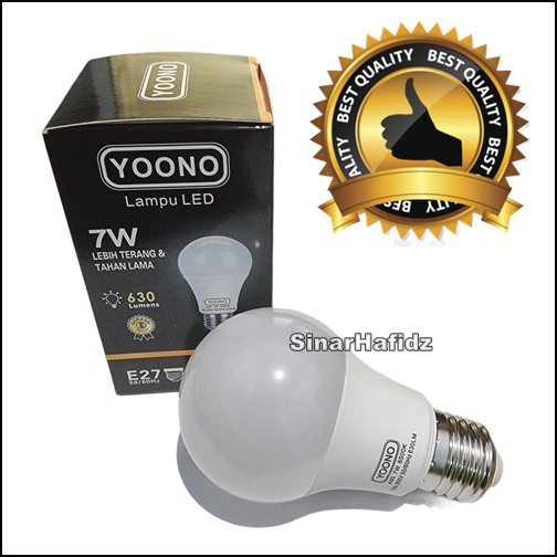 Lampu led YOONO 7w PREMIUM